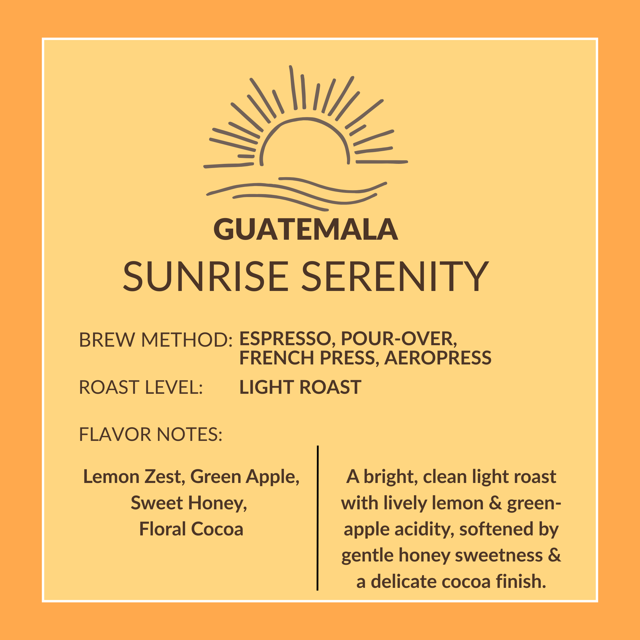 Sunrise Serenity - Guatemala